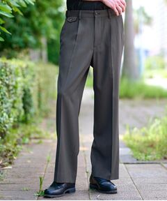 DRESSTERIOR / ドレステリア パンツ | 【セットアップ可】クリアーカルゼ SET UP ワイドパンツ