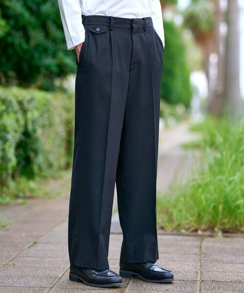 DRESSTERIOR / ドレステリア パンツ | 【セットアップ可】クリアーカルゼ SET UP ワイドパンツ | 詳細13