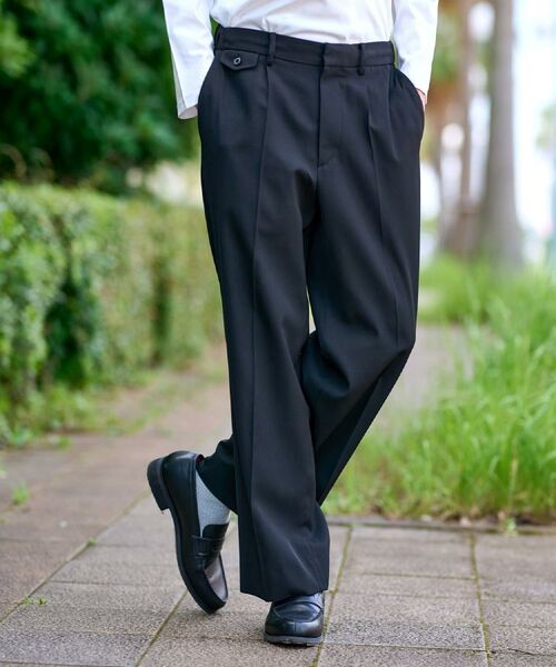 DRESSTERIOR / ドレステリア パンツ | 【セットアップ可】クリアーカルゼ SET UP ワイドパンツ | 詳細14