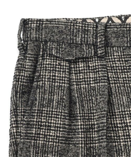 DRESSTERIOR / ドレステリア パンツ | 【セットアップ可】ループグレンチェック ワイドパンツ | 詳細15