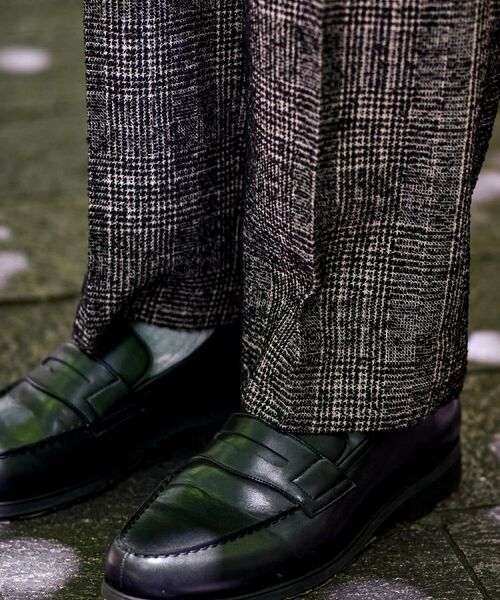 DRESSTERIOR / ドレステリア パンツ | 【セットアップ可】ループグレンチェック ワイドパンツ | 詳細8