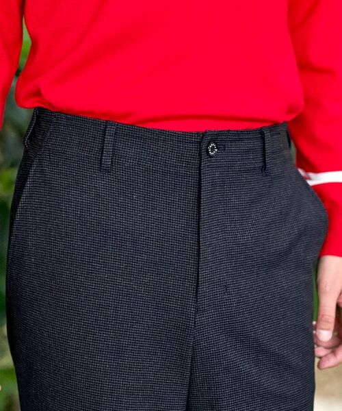 DRESSTERIOR / ドレステリア パンツ | 【セットアップ可/Monomax11月号掲載】ストレッチソフトタッチ チェックパンツ | 詳細6