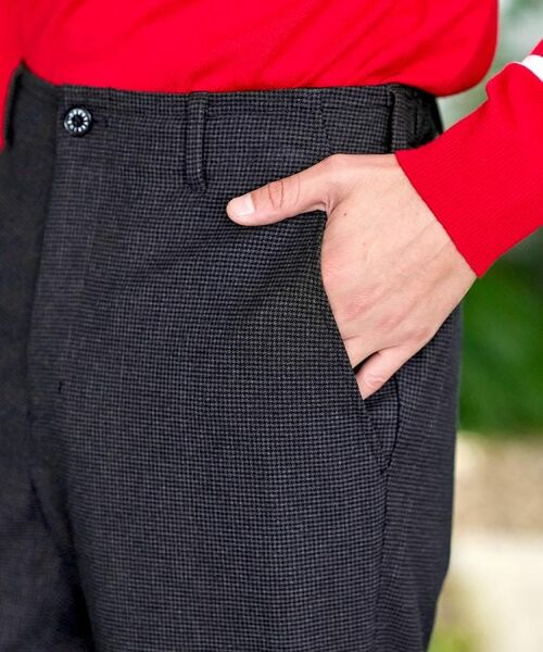 DRESSTERIOR / ドレステリア パンツ | 【セットアップ可/Monomax11月号掲載】ストレッチソフトタッチ チェックパンツ | 詳細7