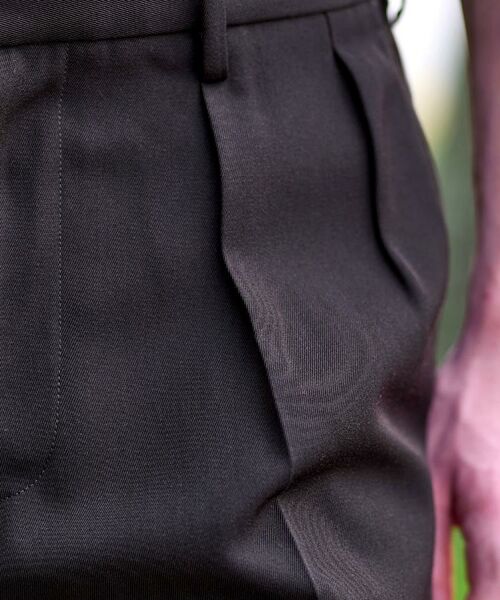 DRESSTERIOR / ドレステリア パンツ | 【セットアップ可】ブラウンツイル ツータックパンツ | 詳細10
