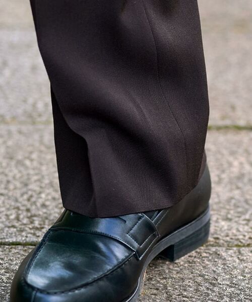 DRESSTERIOR / ドレステリア パンツ | 【セットアップ可】ブラウンツイル ツータックパンツ | 詳細11