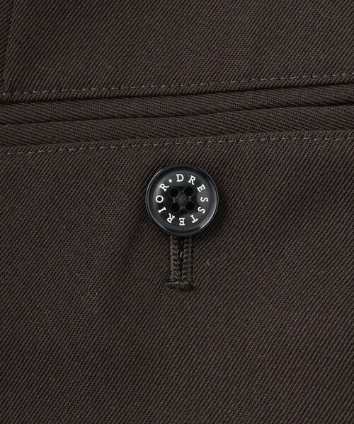 DRESSTERIOR / ドレステリア パンツ | 【セットアップ可】ブラウンツイル ツータックパンツ | 詳細18