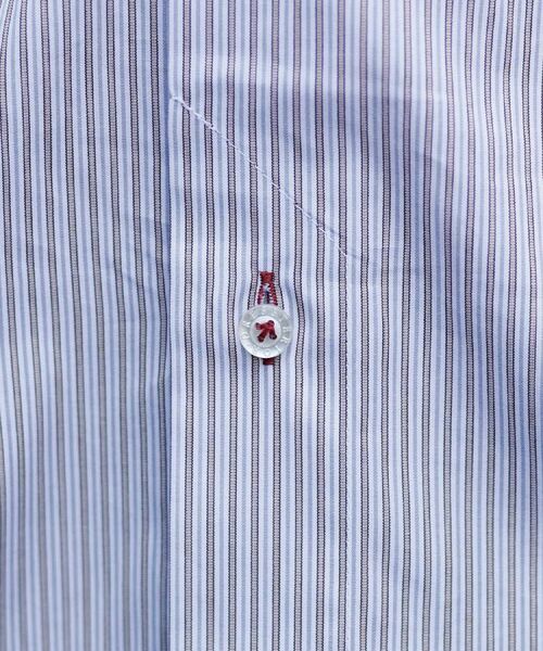 DRESSTERIOR / ドレステリア シャツ・ブラウス | レギュラーカラークレリック ストライプドレスシャツ | 詳細11