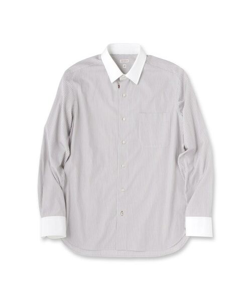 DRESSTERIOR / ドレステリア シャツ・ブラウス | レギュラーカラークレリック ストライプドレスシャツ | 詳細12