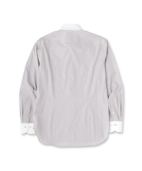 DRESSTERIOR / ドレステリア シャツ・ブラウス | レギュラーカラークレリック ストライプドレスシャツ | 詳細14
