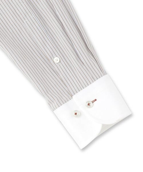 DRESSTERIOR / ドレステリア シャツ・ブラウス | レギュラーカラークレリック ストライプドレスシャツ | 詳細17