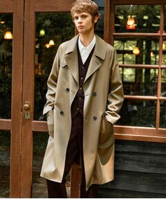 値下げ!! J.PRESS メンズ・トレンチコート（新品）緑よりのベージュ 値下げ!! J.PRESS メンズ・トレンチコート（新品）緑よりの