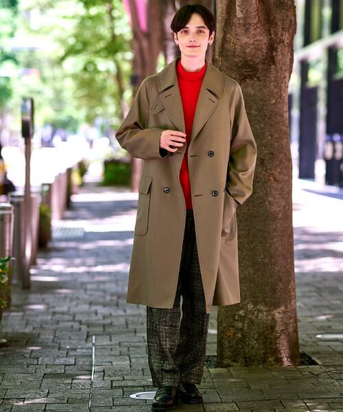 DRESSTERIOR / ドレステリア トレンチコート | ウールギャバジン アルスターコート | 詳細11