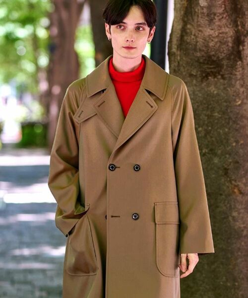 DRESSTERIOR / ドレステリア トレンチコート | ウールギャバジン アルスターコート | 詳細14