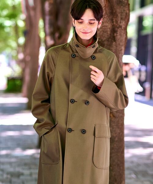 DRESSTERIOR / ドレステリア トレンチコート | ウールギャバジン アルスターコート | 詳細15