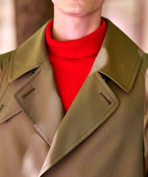 DRESSTERIOR / ドレステリア トレンチコート | ウールギャバジン アルスターコート | 詳細18