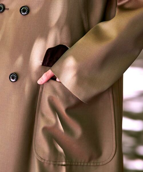 DRESSTERIOR / ドレステリア トレンチコート | ウールギャバジン アルスターコート | 詳細19