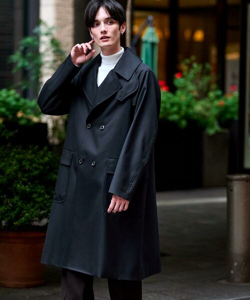 DRESSTERIOR / ドレステリア トレンチコート | ウールギャバジン アルスターコート | 詳細5