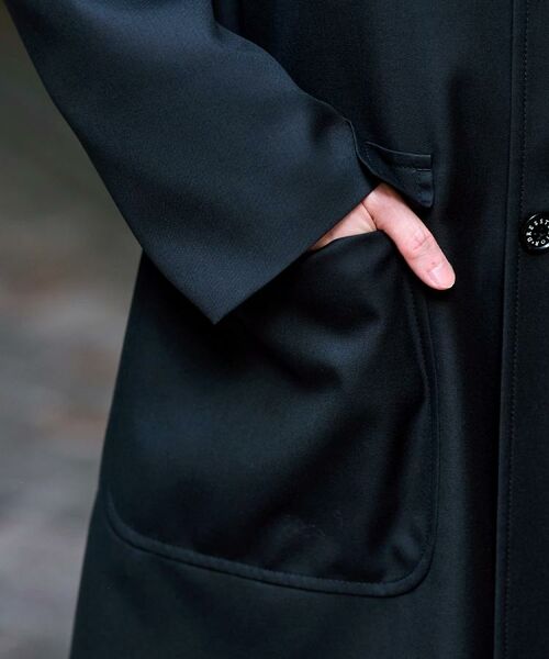 DRESSTERIOR / ドレステリア トレンチコート | ウールギャバジン アルスターコート | 詳細9