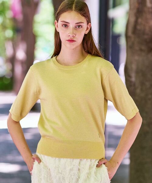 DRESSTERIOR / ドレステリア ニット・セーター | 【洗える/きれいめ】ラメニットプルオーバー | 詳細12