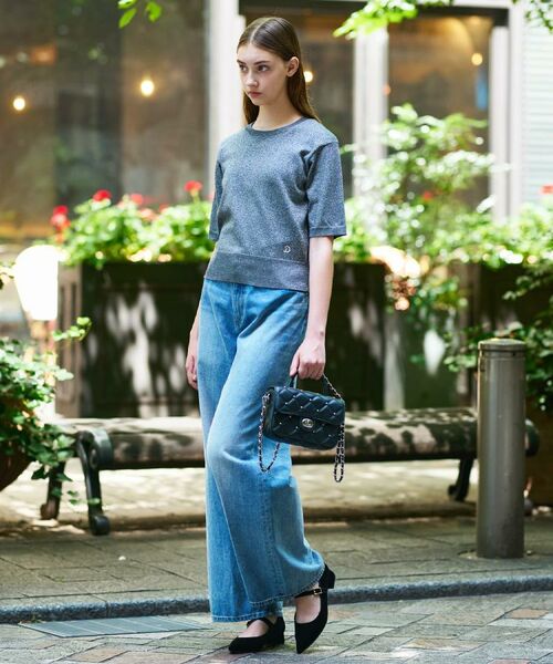 DRESSTERIOR / ドレステリア ニット・セーター | 【洗える/きれいめ】ラメニットプルオーバー | 詳細2