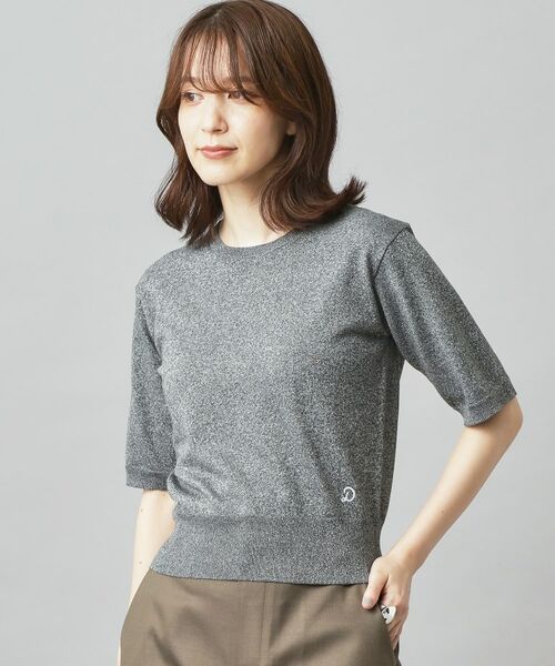 DRESSTERIOR / ドレステリア ニット・セーター | 【洗える/きれいめ】ラメニットプルオーバー | 詳細8