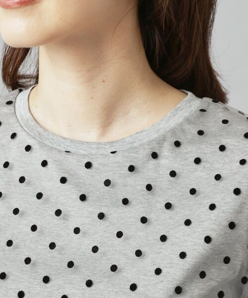DRESSTERIOR / ドレステリア Tシャツ | 【洗える／シアー素材】ドットチュールレイヤードTシャツ | 詳細17