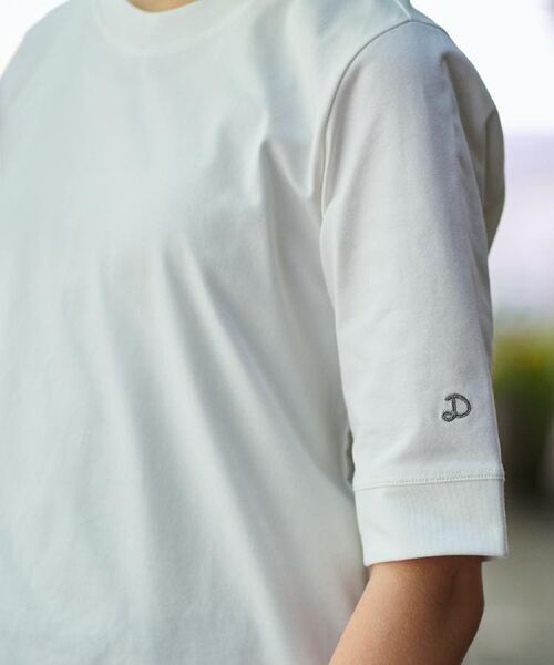 DRESSTERIOR / ドレステリア Tシャツ | 【洗える/五分丈】バックブリーズテック五分丈Tシャツ | 詳細3