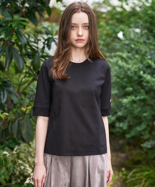 DRESSTERIOR / ドレステリア Tシャツ | 【洗える/五分丈】バックブリーズテック五分丈Tシャツ | 詳細4