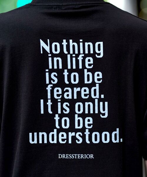 DRESSTERIOR / ドレステリア Tシャツ | バックプリント ハーフスリーブTシャツ | 詳細4