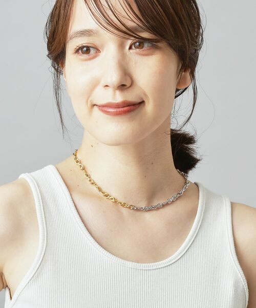 DRESSTERIOR / ドレステリア ネックレス・ペンダント・チョーカー | 【CLASSY.12月号掲載】バイカラーチェーンネックレス | 詳細2