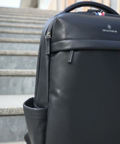 DRESSTERIOR / ドレステリア リュック・バックパック | 【荷重軽減】サスペンション リサイクルレザーバックパック | 詳細3