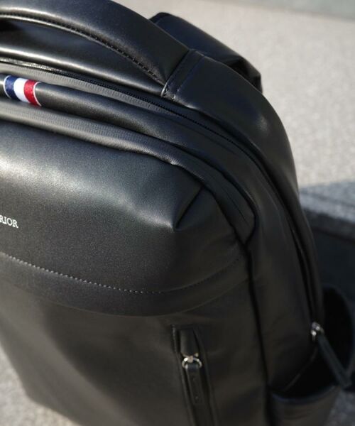 DRESSTERIOR / ドレステリア リュック・バックパック | 【荷重軽減】サスペンション リサイクルレザーバックパック | 詳細4