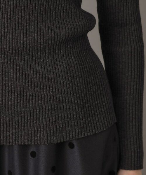 DRESSTERIOR / ドレステリア ニット・セーター | 【CLASSY.12月号掲載】シルクブレンドメリノウールリブプルオーバー | 詳細5