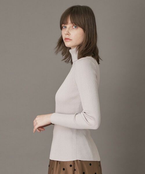 DRESSTERIOR / ドレステリア ニット・セーター | 【CLASSY.12月号掲載】シルクブレンドメリノウールリブプルオーバー | 詳細9