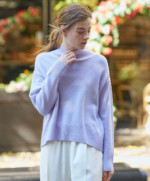 DRESSTERIOR / ドレステリア ニット・セーター | ミドルゲージハイネックプルオーバー | 詳細12