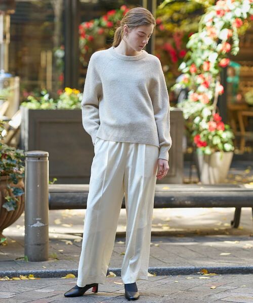 DRESSTERIOR / ドレステリア ニット・セーター | 【otonaMUSE 11月号掲載】カシミヤブレンドクルーネックニット | 詳細4