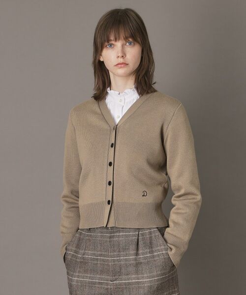 DRESSTERIOR / ドレステリア カーディガン・ボレロ | ミラノリブカーディガン(モカブラウン(042))