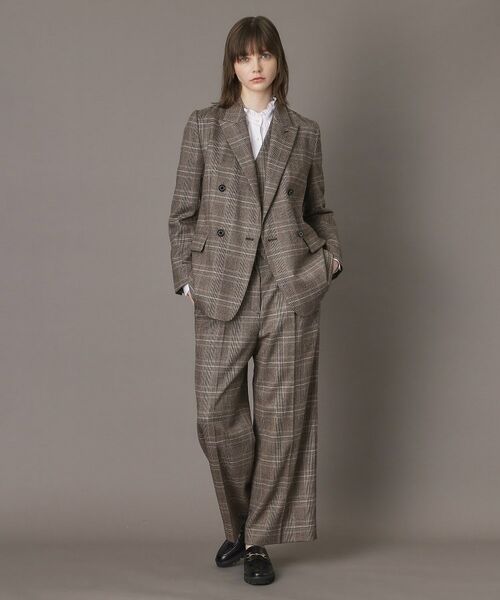 DRESSTERIOR / ドレステリア テーラードジャケット | 【otonaMUSE 11月号掲載】サキソニーグレンチェックジャケット | 詳細11