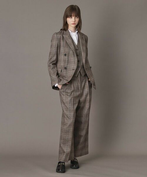 DRESSTERIOR / ドレステリア テーラードジャケット | 【otonaMUSE 11月号掲載】サキソニーグレンチェックジャケット | 詳細12