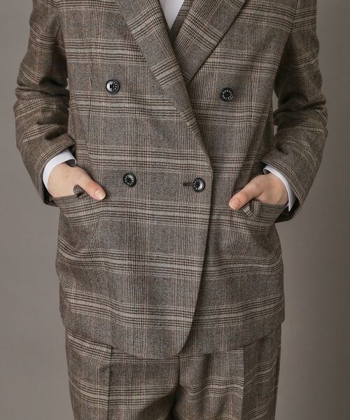DRESSTERIOR / ドレステリア テーラードジャケット | 【otonaMUSE 11月号掲載】サキソニーグレンチェックジャケット | 詳細16