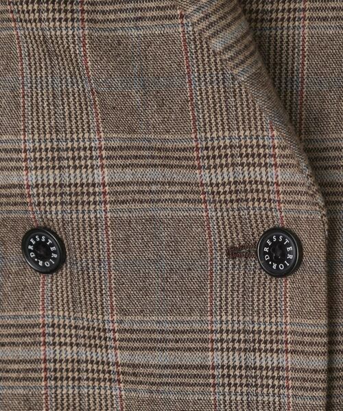 DRESSTERIOR / ドレステリア テーラードジャケット | 【otonaMUSE 11月号掲載】サキソニーグレンチェックジャケット | 詳細17