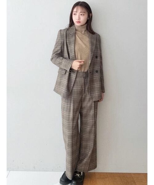 DRESSTERIOR / ドレステリア テーラードジャケット | 【otonaMUSE 11月号掲載】サキソニーグレンチェックジャケット | 詳細18