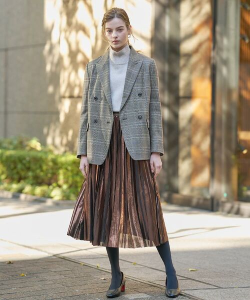 DRESSTERIOR / ドレステリア テーラードジャケット | 【otonaMUSE 11月号掲載】サキソニーグレンチェックジャケット | 詳細4