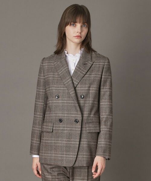 DRESSTERIOR / ドレステリア テーラードジャケット | 【otonaMUSE 11月号掲載】サキソニーグレンチェックジャケット | 詳細7
