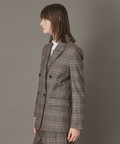 DRESSTERIOR / ドレステリア テーラードジャケット | 【otonaMUSE 11月号掲載】サキソニーグレンチェックジャケット | 詳細8