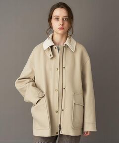 DRESSTERIOR / ドレステリア レザーブルゾン・ジャケット | 【CLASSY.12月号/otonaMUSE11月号掲載】ウールハンティングブルゾン