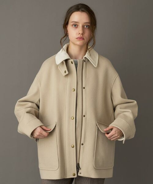 DRESSTERIOR / ドレステリア レザーブルゾン・ジャケット | 【CLASSY.12月号/otonaMUSE11月号掲載】ウールハンティングブルゾン | 詳細12