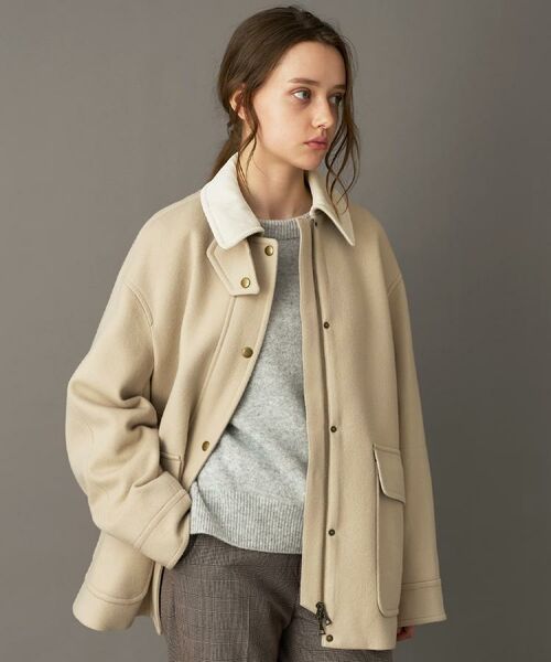 DRESSTERIOR / ドレステリア レザーブルゾン・ジャケット | 【CLASSY.12月号/otonaMUSE11月号掲載】ウールハンティングブルゾン | 詳細14