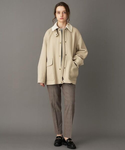 DRESSTERIOR / ドレステリア レザーブルゾン・ジャケット | 【CLASSY.12月号/otonaMUSE11月号掲載】ウールハンティングブルゾン | 詳細15