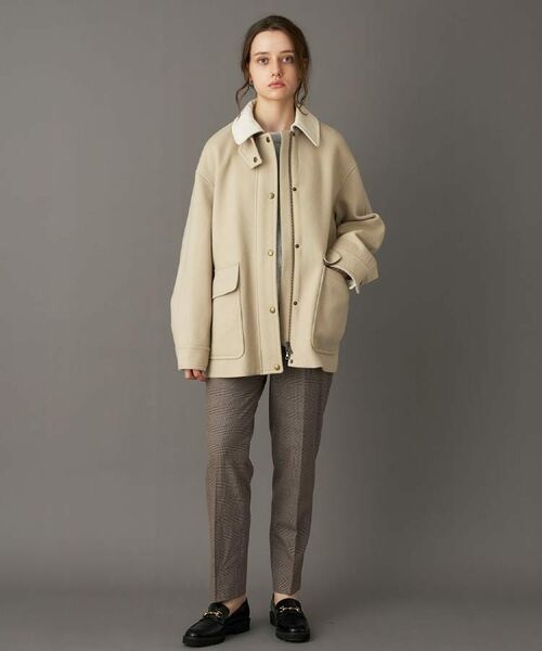 DRESSTERIOR / ドレステリア レザーブルゾン・ジャケット | 【CLASSY.12月号/otonaMUSE11月号掲載】ウールハンティングブルゾン | 詳細17